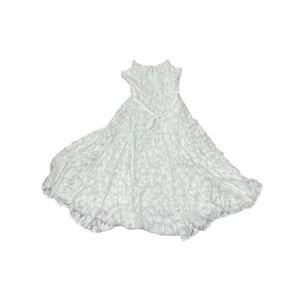 NWT Forever‎ U Midi Dress Size 10 with 3D Fringe V-Neck Sleeveless